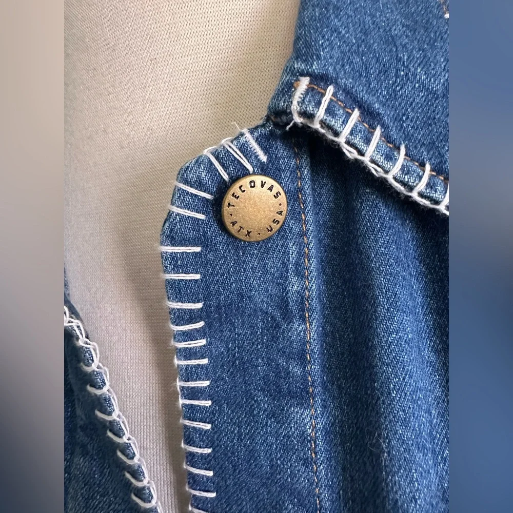 Tecovas • NWOT Women's Denim Chore Jacket • Size Small - Picture 12 of 15